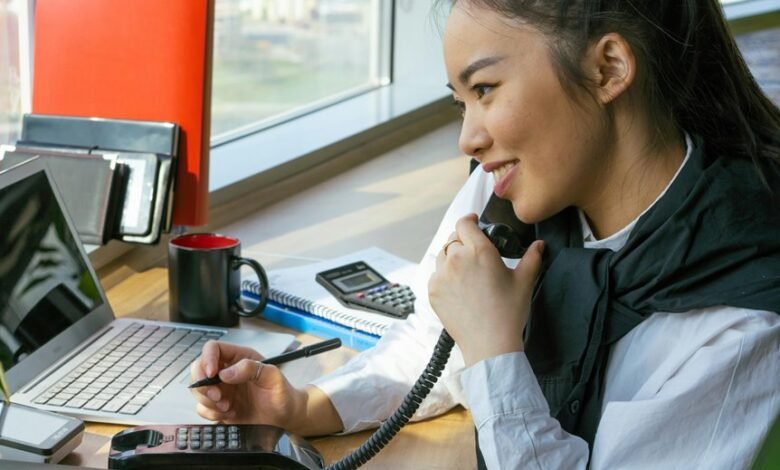 corporate phone assistance available